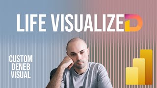 Life Visualized Custom Deneb Visual in Power BI [upl. by Church]