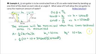 45 Optimization Problems Example 4 [upl. by Eibob]