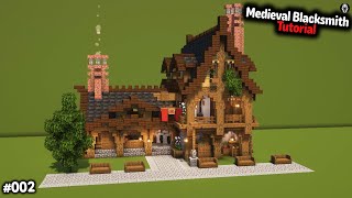 Minecraft Medieval Blacksmith Tutorial [upl. by Josefina636]