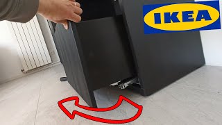 IKEA BESTA  How to remove  démontage extraire tiroir [upl. by Aicenra]