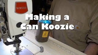 Making a Can Koozie [upl. by Conti]