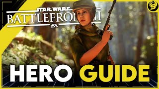 LEIA ORGANA  Updated Hero Guide 2021  STAR WARS Battlefront 2 [upl. by Donough535]