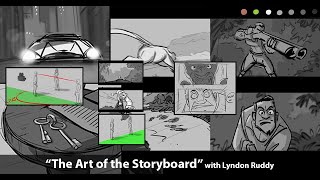 The Art of The Storyboard  Sneak Peek by special guest Lyndon Ruddy [upl. by Roer]