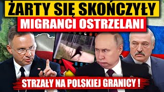 ŻARTY SIĘ SKOŃCZYŁY  MIGRANCI OSTRZELANI [upl. by Bridgette]