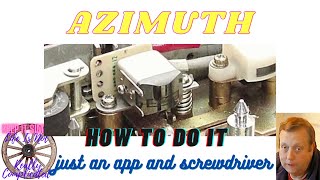 How to Adjust Your Cassette Tape Azimuth WITHOUT Special Tools [upl. by Corena]