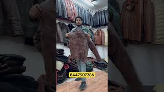 Cheapest leather jacket buy single also  Leather jacket by hunk leather shortsvideo [upl. by Prosperus]