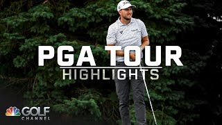 PGA Tour Highlights 2023 3M Open Round 3  Golf Channel [upl. by Mihcaoj427]