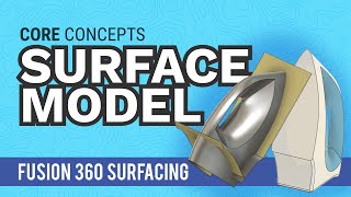 Surface Modeling with Fusion 360 [upl. by Schaffel]