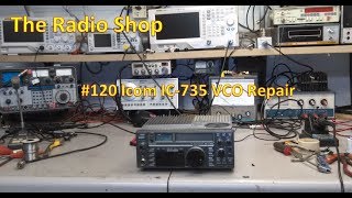 120 ICOM IC 735 VCO Repair [upl. by Morville483]