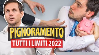 LIMITI PIGNORAMENTO 2022  Avv Angelo Greco [upl. by Jobie2]