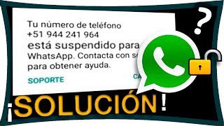 COMO RESTABLECER UN NUMERO DE WhatsApp SUSPENDIDO [upl. by Sirc]