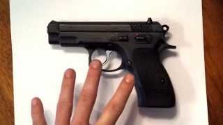 CZ 75 Compact all steel overview [upl. by Nosmoht991]