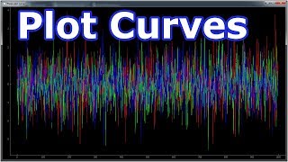 How To Plot Data Curves in Pyqtgraph  Data Visualization In PyQt [upl. by Arezzini]