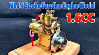 16cc Super Mini 4Stroke Gasoline Engine Model  Aircooled [upl. by Winnah936]