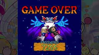 Super Bomberman 4  Game Over SNES [upl. by Ramin]