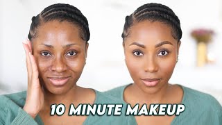 10  MINUTE EVERYDAY MAKEUP FOR WORK amp SCHOOL NO FALSE EYELASHES NO BAKING  BEGINNER FRIENDLY [upl. by Lillian659]