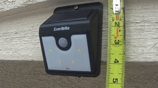 EverBrite Review Does this Solar Outdoor Light Work [upl. by Grantham438]