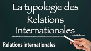 La typologie des relations internationales [upl. by Zigmund]