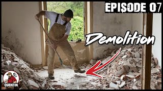 🦇 Rénovation dune maison abandonnée  EP07  Démolition étage [upl. by Radferd764]