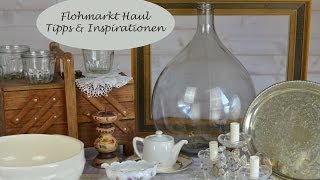 Flohmarkt Haul  Tipps für eine erfolgreiche Schnäppchenjagd [upl. by Xuaegram]