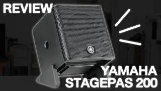 ลำโพง PA บลูทูธแบบพกพา YAMAHA STAGEPAS200  Audiocity Review EP 354 [upl. by Etteb261]