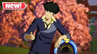 NEW SPIKE SPIEGEL Skin Gameplay In Fortnite Cowboy Bebop [upl. by Blanding]