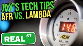 Lambda VS AFR  Jays Tech Tips [upl. by Iew942]