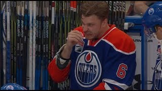 NHL hockey players doing smelling salts  compilation [upl. by Anegroeg594]