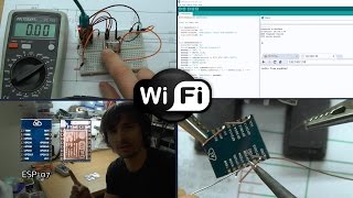 Simple Arduino Web Server on ESP07ESP12 Tutorial [upl. by Hama]