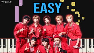 Stray Kids  Thunderous  EASY Piano Tutorial by Pianella Piano [upl. by Thant372]