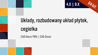 Układy rozbudowany układ płytek cegiełka [upl. by Notslah]