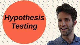 Hypothesis testing ALL YOU NEED TO KNOW [upl. by Resiak]