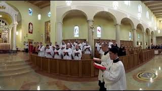 Gregorian Chant Our Lady of Guadalupe Seminary [upl. by Naylor157]