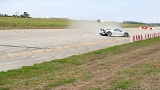 High speed crash at Malta car show [upl. by Sayer]