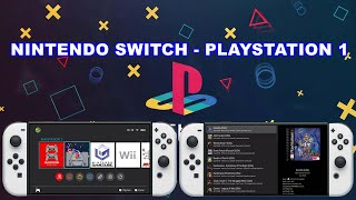 NINTENDO SWITCH  EMULADOR PLAYSTATION 1  NINTENDO SWITCH ONLINE [upl. by Amlez]