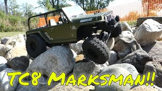 Redcat TC8 Marksman RC Crawler Review  The 18 Scale Crawler Beast [upl. by Yroger]