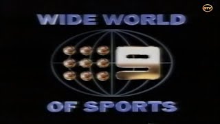 Nine Network Wide World of Sports Intro TV 1992 [upl. by Madonna]