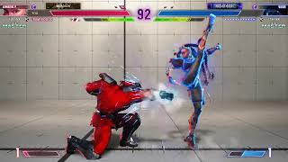 SF6  Kimberly setup mixup combo punish [upl. by Wane]