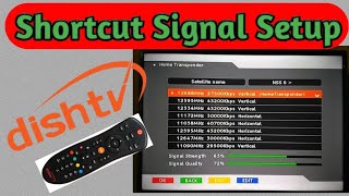 Dish tv signal setting shortcut [upl. by Consolata]