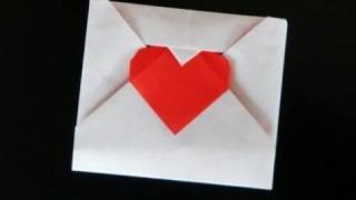 How to make an Origami Love Letter [upl. by Golightly]