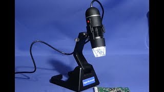 S06 25X600X Digital USB Microscope amp Software Program [upl. by Ellivnarg]