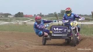 MCLB motocross Zwevezele 28 mei 2017 zijspannen [upl. by Nya]