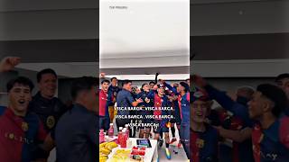 VISCA BARÇA barcelona shorts football song [upl. by Subocaj]