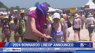 2024 Bonnaroo lineup announced [upl. by Gilford]