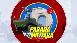 Ziua Naţională a României 1 Decembrie  Parada militară se vede la Antena 3 CNN [upl. by Esten96]