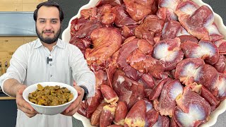 Master the art of making Pota Kaleji  2 Kg Pota Kaleji Recipe  Chicken Gizzard Liver Recipe [upl. by Calle]