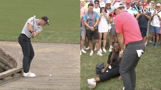 Weird amp Wonderful Golf Moments  2023 DP World Tour Championship [upl. by Marden]