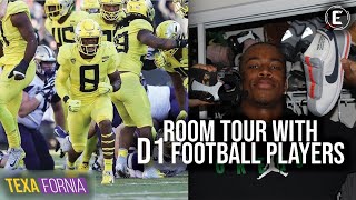 ROOM TOUR WITH D1 ATHLETES  Texafornia Episode 1 [upl. by Wade856]