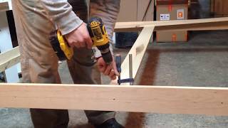 Queen Size Bed Frame DIY [upl. by Fleda]