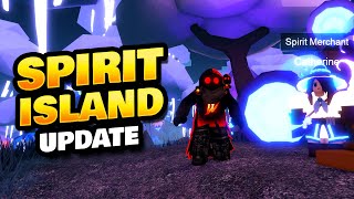 Spirit Island Update in Roblox Islands [upl. by Ephrem]